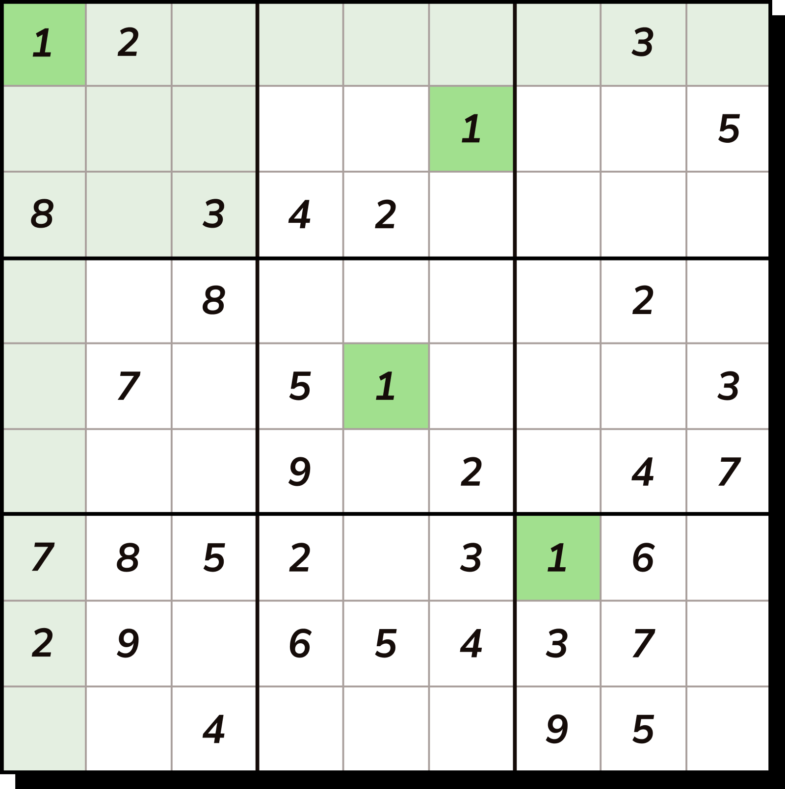 Tela de sucesso do quebra-cabeça de conquista do Sudoku